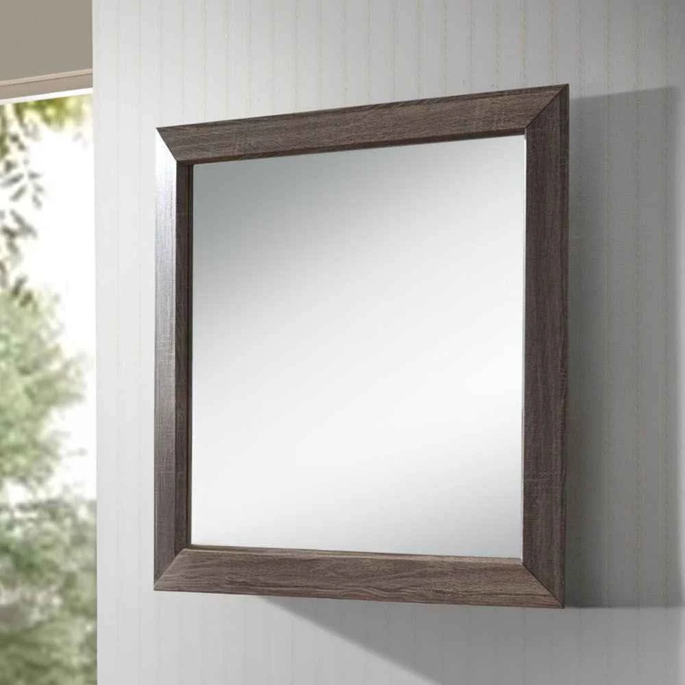 Dependable Lyndon - Mirror - Weathered Gray Grain Outstanding
