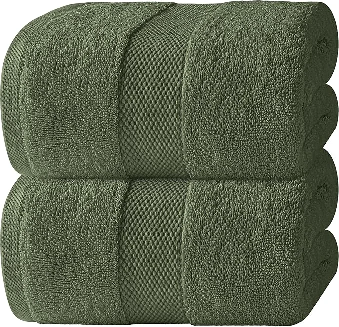 Elite White Classic Luxury Soft Bath Sheet Towels Sustainable
