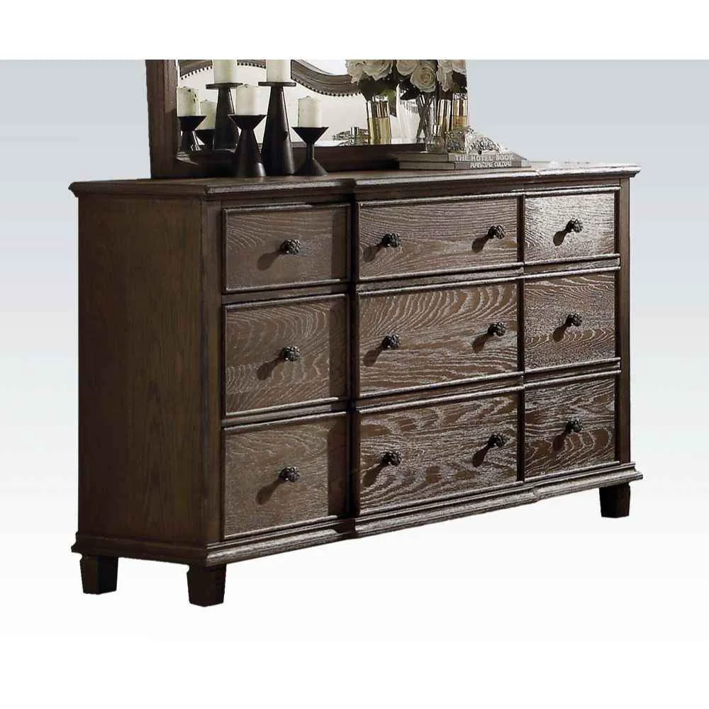 Fine Baudouin - Dresser - Weathered Oak Environmentally Friendly