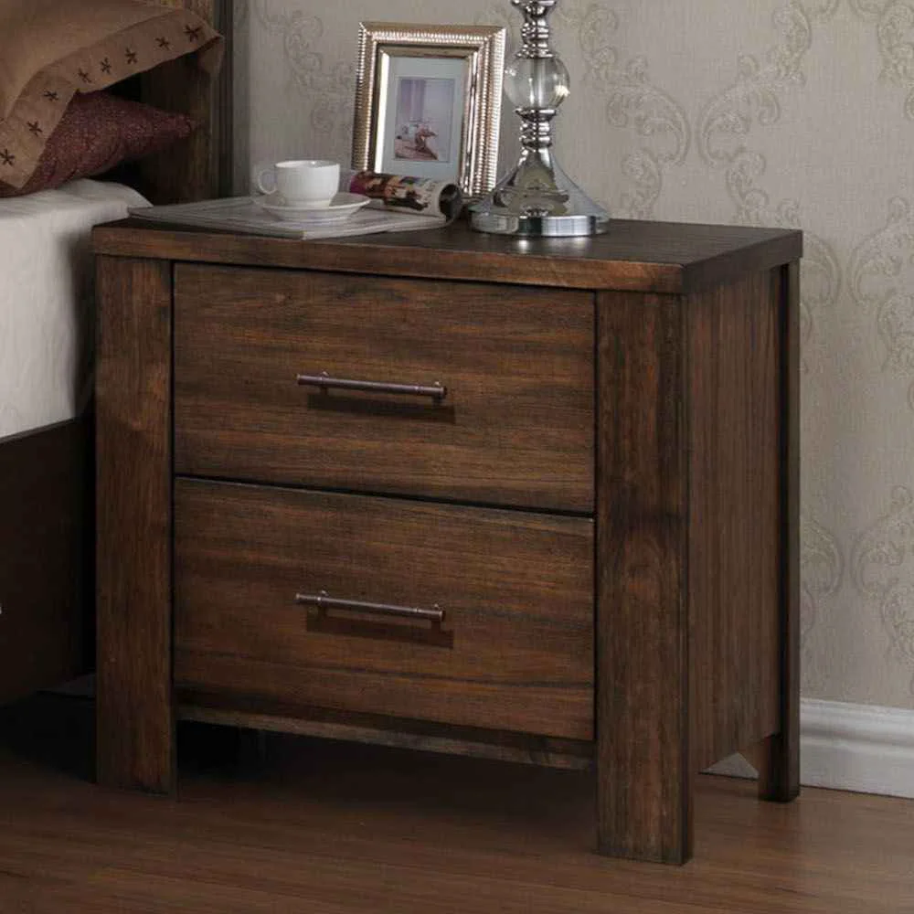 High-Grade Merrilee - Nightstand - Oak Crafted