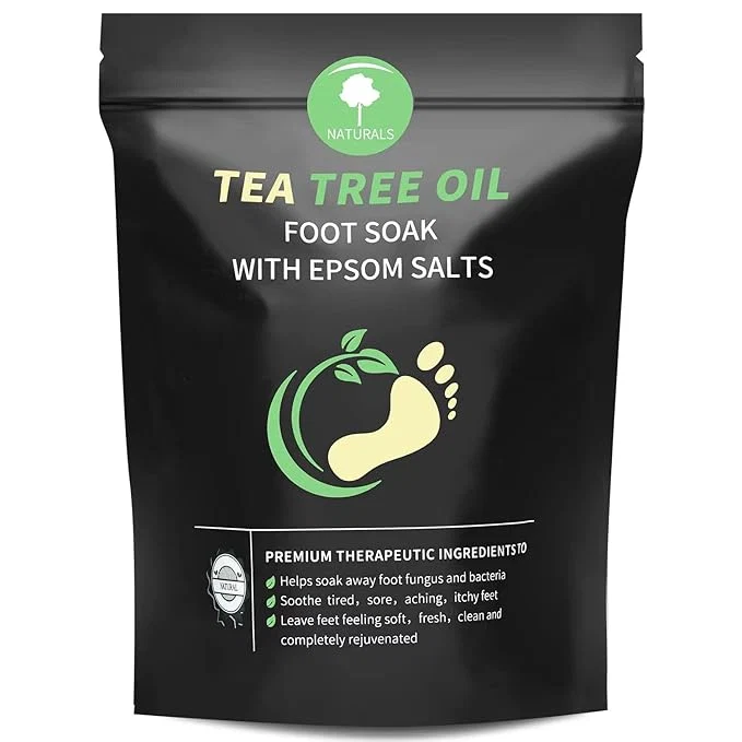 Stylish Tea Tree Oil Foot Soak with Epsom Salt Expertly Made