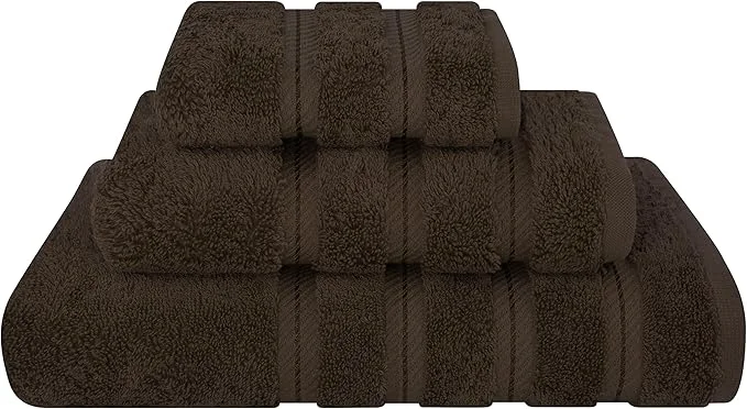 Natural American Soft Linen Premium 3 Piece Towel Set 1 Bath Towel 1 Hand Towel 1 Recyclable
