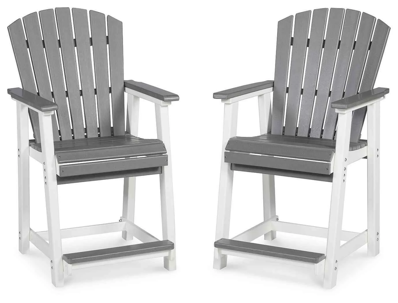 Original Transville - Barstool Set of 2 - Gray White Selected