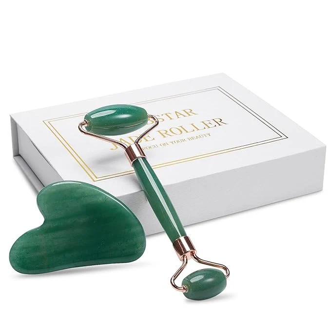 Efficient Jade Roller for Face Facial Roller Massager Skin Care Tool Gua Sha Facial Specialty