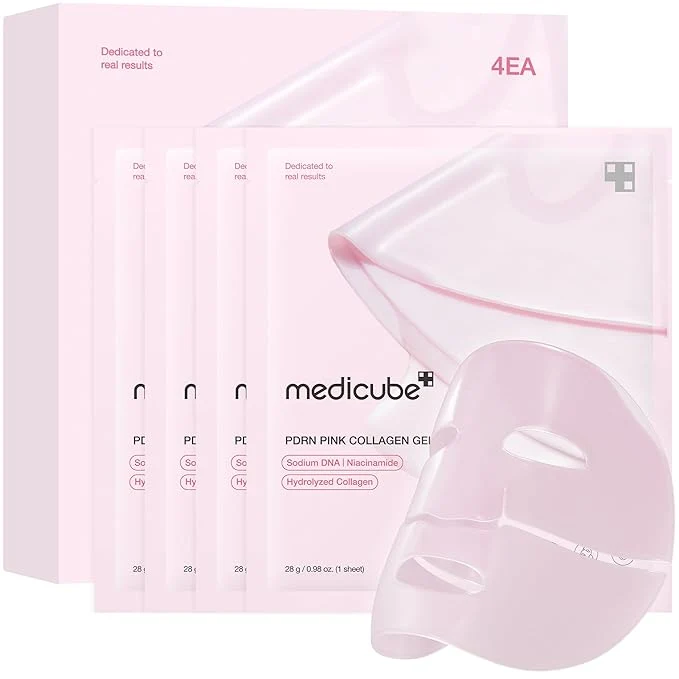 Sophisticated medicube Jelly Gel Mask with Salmon DNA PDRN Pink Collagen Overnight Face Mask Selected