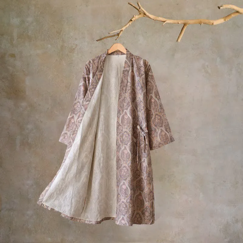 Smooth Ownkoti Boho Vintage Cotton Gauze Kimono Robe Exclusive