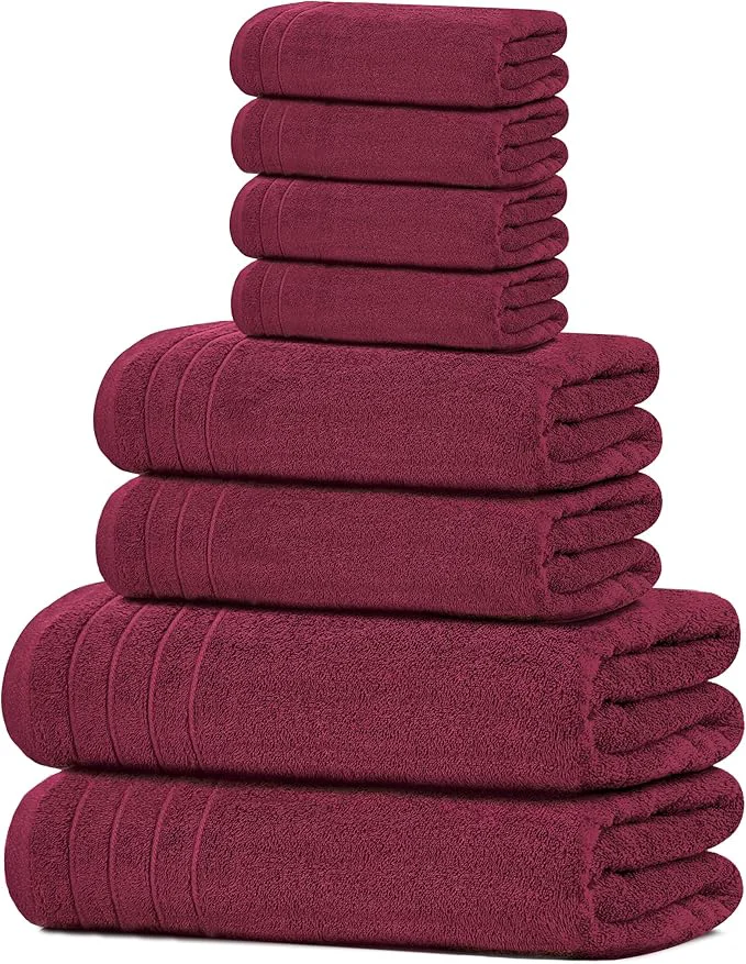 Superior Tens Towels Pack of 8 Towels Set 2 Extra Large Bath 2 Hand 4 Washcloths Proven