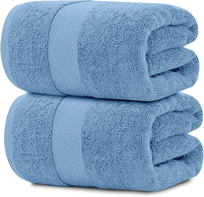 Clean White Classic Luxury Soft Bath Sheet Towels Reusable
