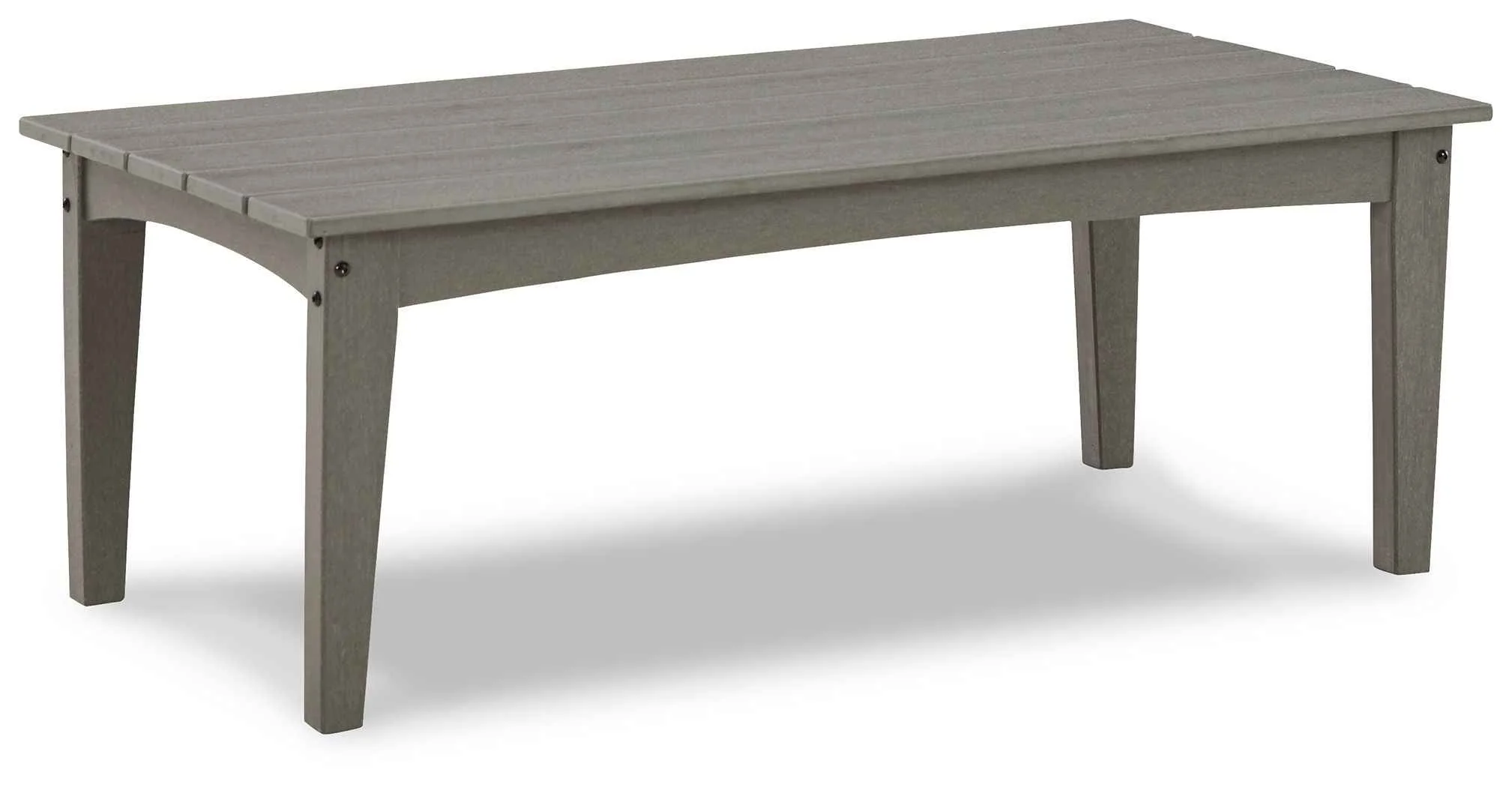 Healthy Visola - Rectangular Cocktail Table - Gray Unique