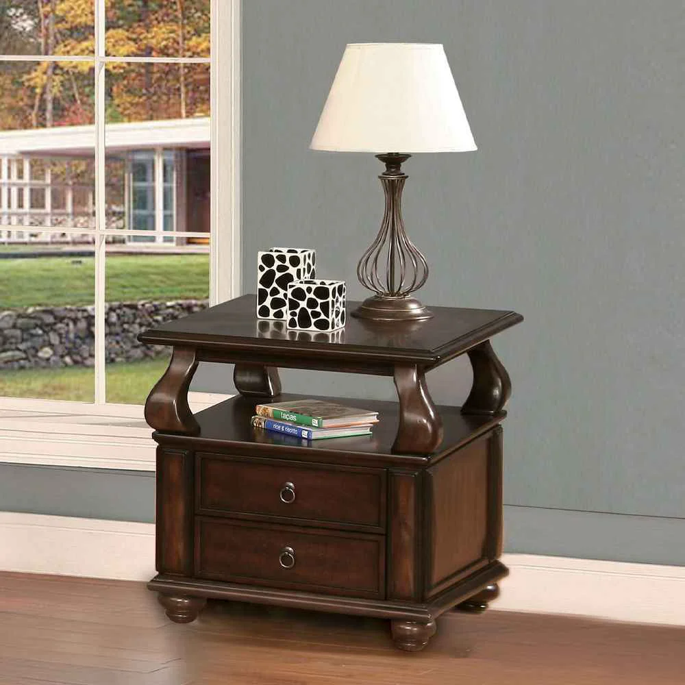 Practical Amado - End Table - Walnut Classic