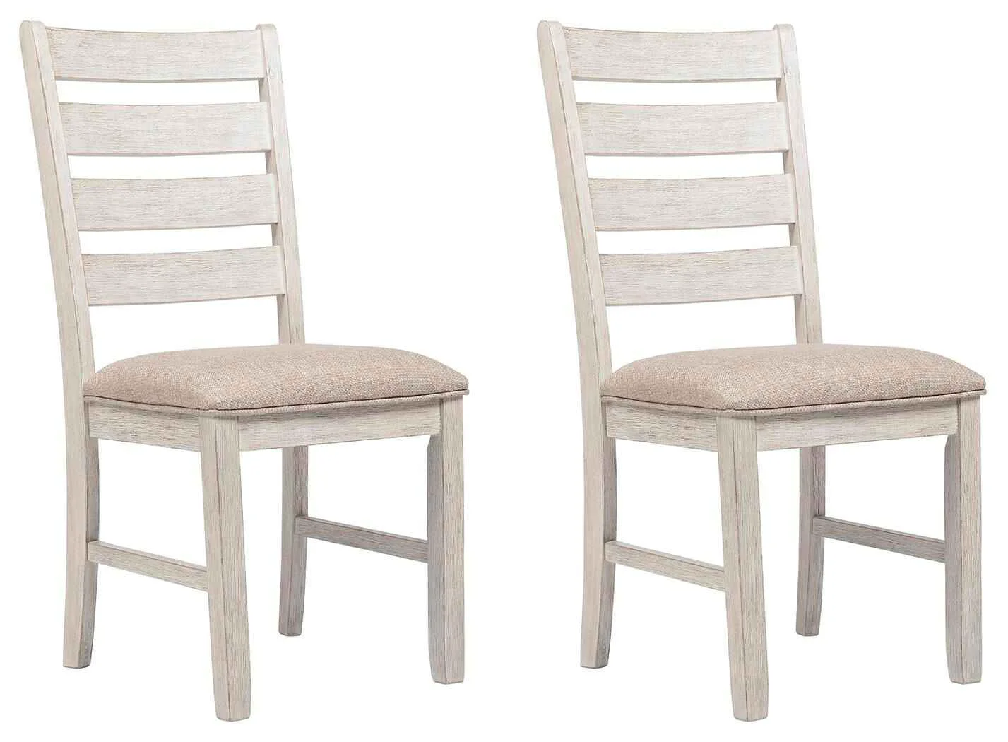 Fast Skempton - Dining UPH Side Chair Set of 2 - White Elite