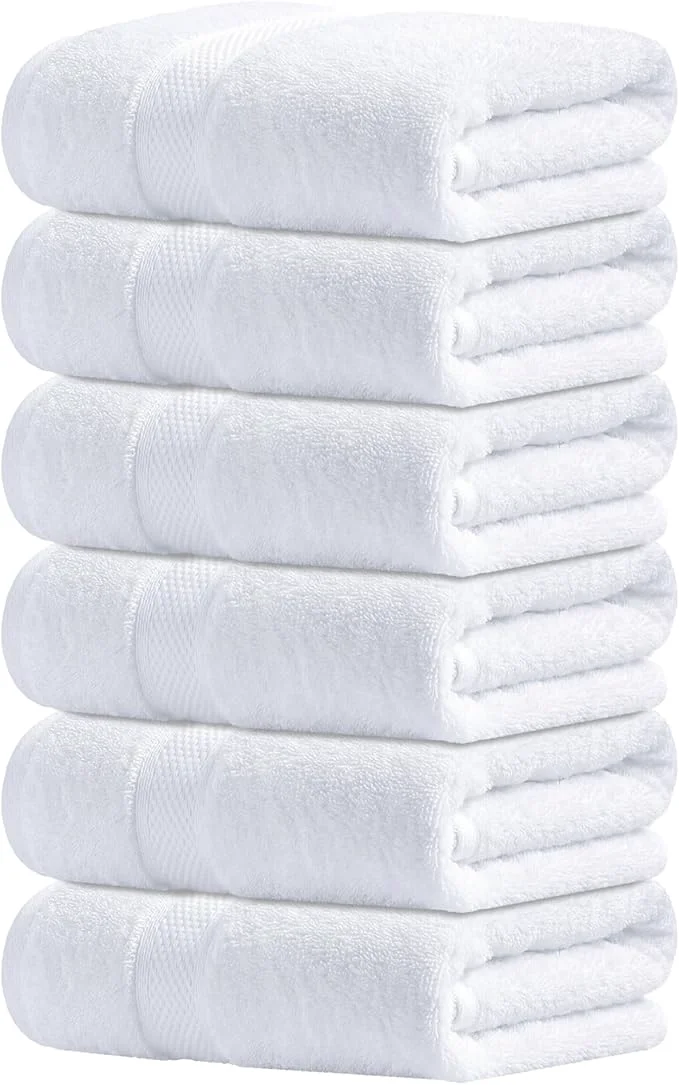 High-Performance Infinitee Xclusives White Hand Towels Organic
