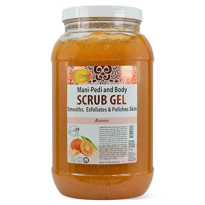 Environmentally Friendly SPA REDI Professional Foot Treatment Holistic Exfoliating Pedicure Solution Sophisticated