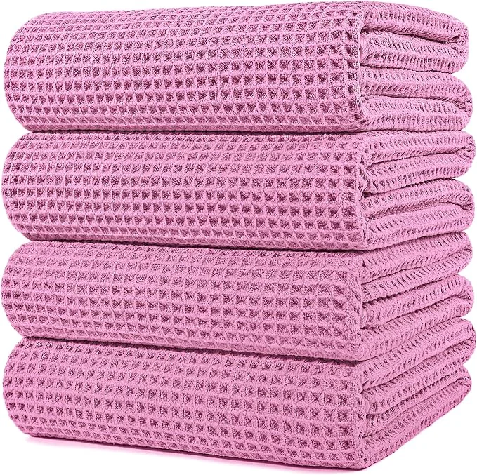 Efficient POLYTE 430 GSM Microfiber Oversize Quick Dry Lint Bath Towel 60 x 30 in High-Quality