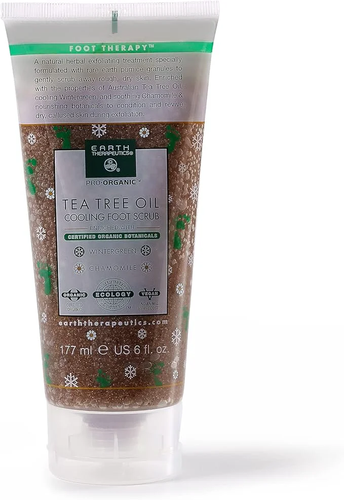 Contemporary Tea Tree Oil Cooling Foot Scrub 6 fl. oz. Elite