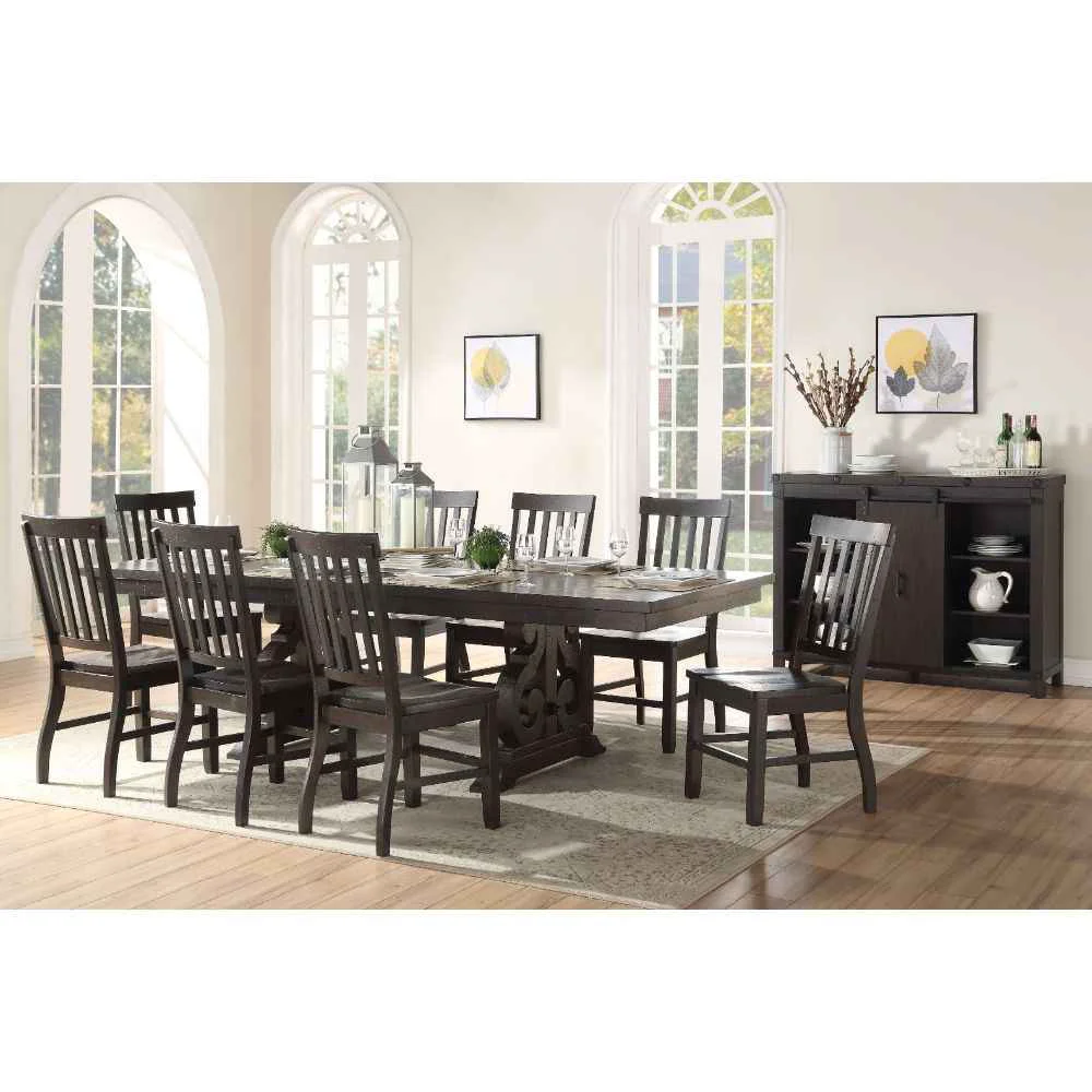 Fine Maisha - Dining Table - Rustic Walnut Premium
