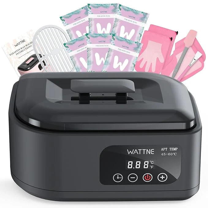 Practical Wattne Paraffin Wax Machine for Hands and Feet 3500ml Paraffin Wax Warmer Powerful