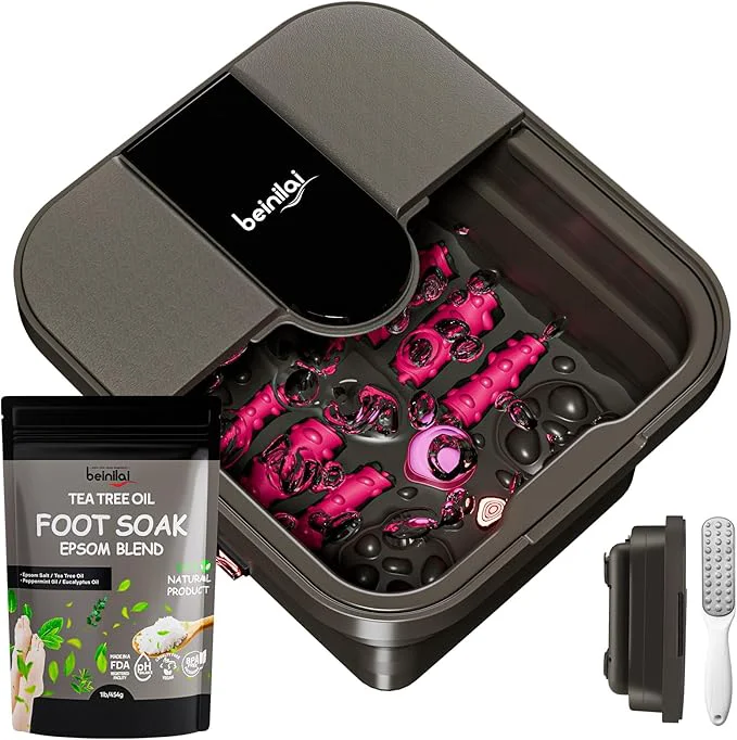Carefully Designed Beinilai Collapsible Foot Spa Bath Modern