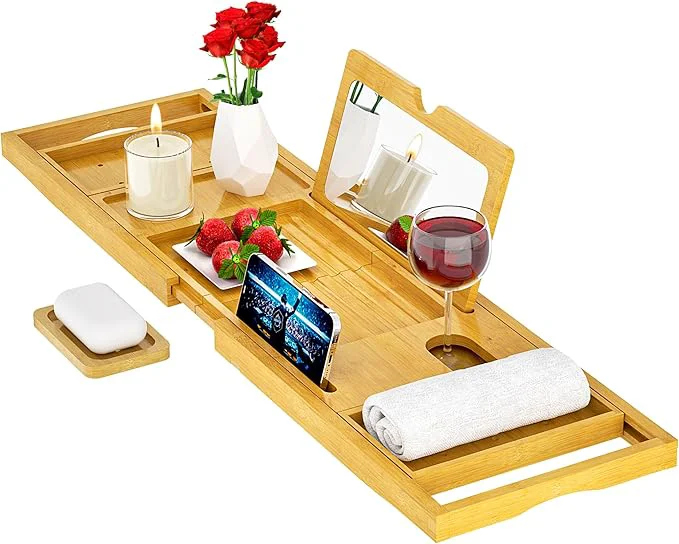 Responsible Premium Bathtub Tray Caddy Consistent