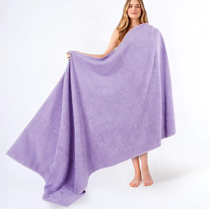 Exclusive American Soft Linen Cotton 600 GSM Turkish 40x80 Oversized Bath Towel Sheet Selected