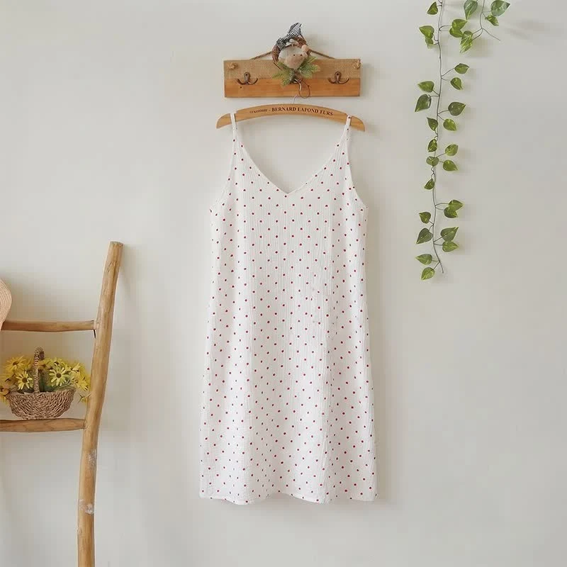 Long-Lasting Ownkoti Red Heart Pure Cotton Lounge Dress Efficient