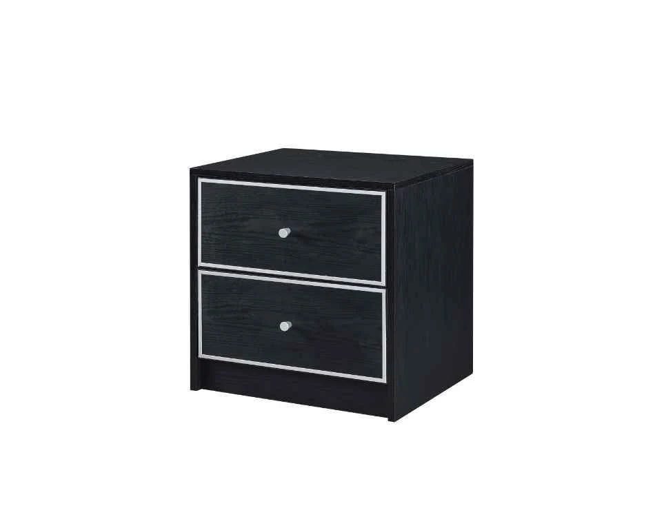 Trusted Jabir - Accent Table - Black amp Silver First-Class