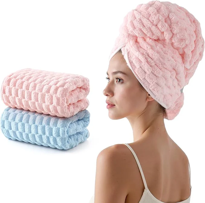 Fine REDKISS 2 Pack Microfiber Hair Towels First-Class