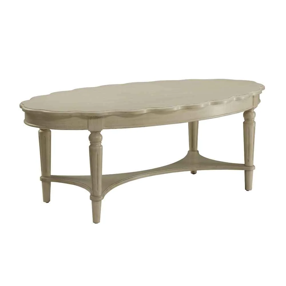 Official Fordon - Coffee Table - French Antique White High-Quality