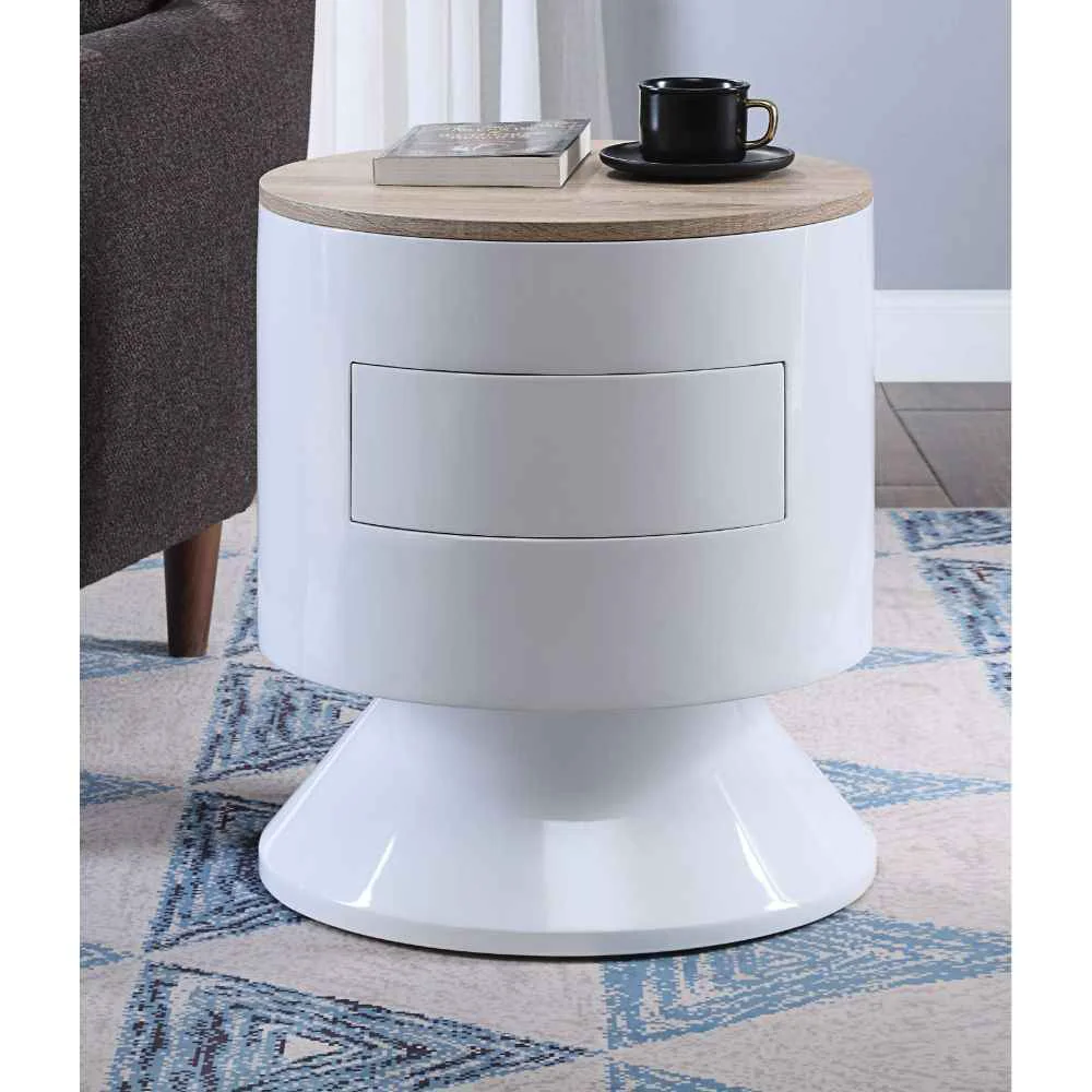 Fast Otith - Accent Table - White High Gloss Trusted