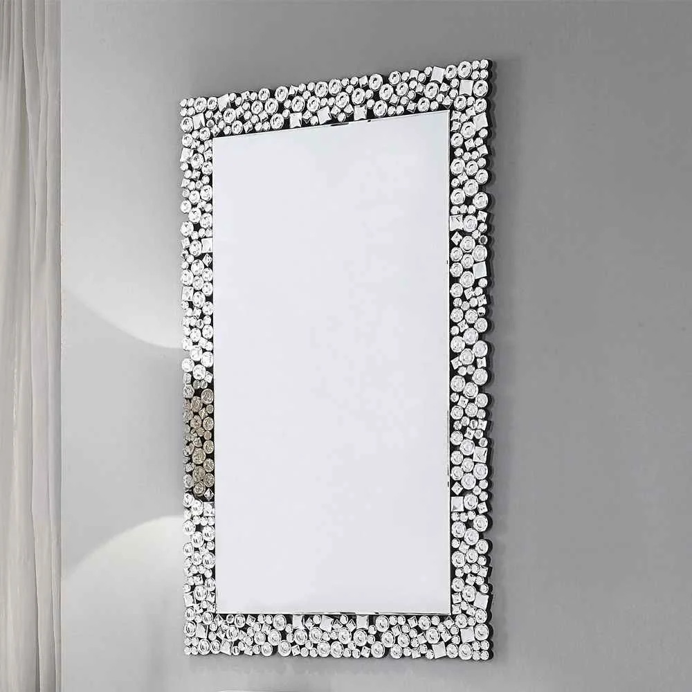 Convenient Kachina - Accent Mirror - Mirrored amp Faux Gems Innovative