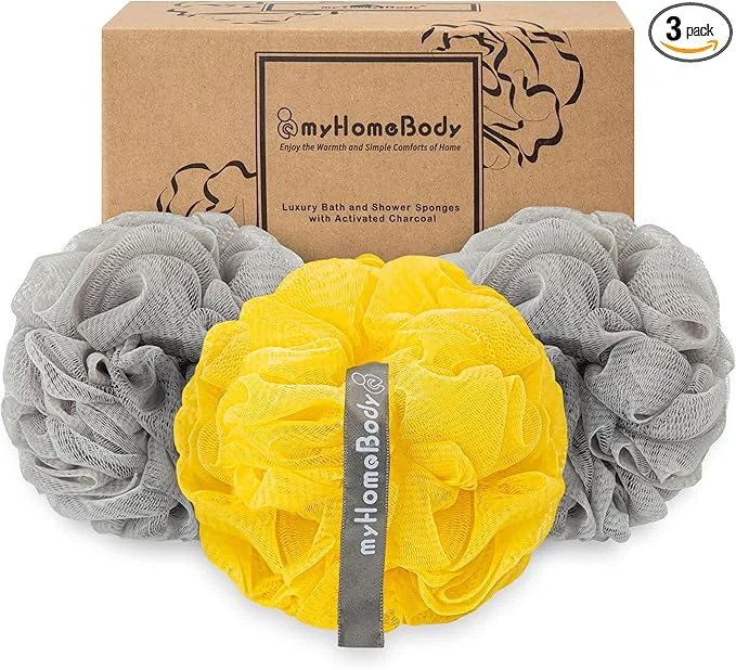 Safe myHomeBody Large 70g Loofah Sponge Body Scrubber Bath Sponge Loofah First-Class