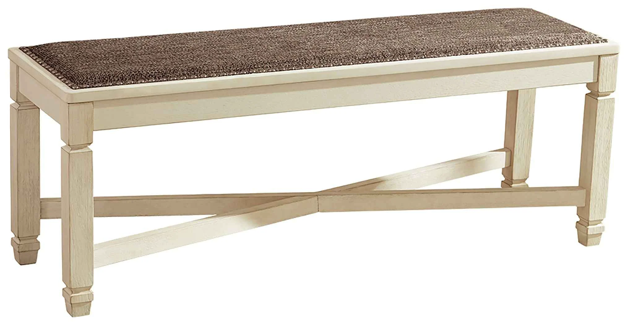 Recyclable Bolanburg - Large UPH Dining Room Bench - Beige Verified