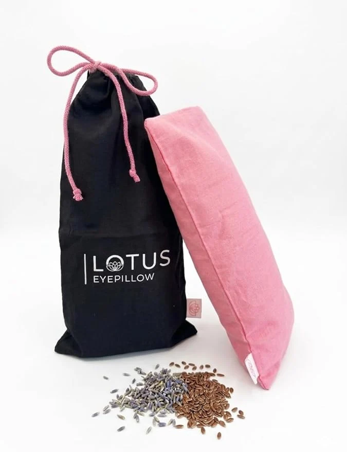 Dependable Lotus Weighted Lavender Eye Pillow – Pink Eye Mask Durable