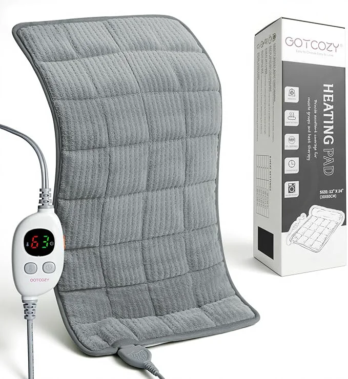 Selected GOTCOZY Weighted Heating Pad 12 X24 Specialty