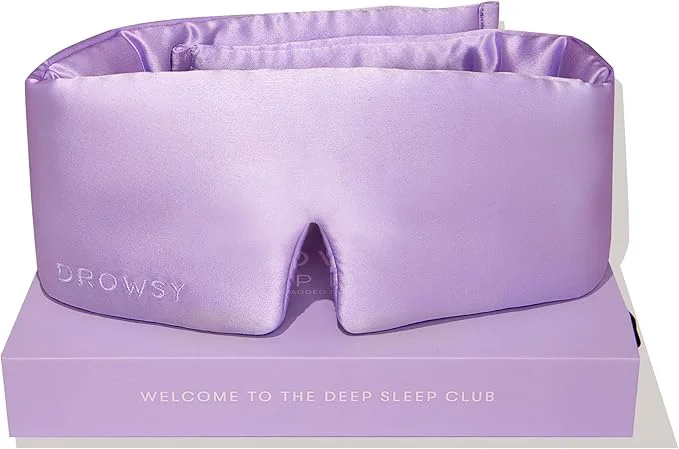 Excellent DROWSY Silk Sleep Mask Smooth