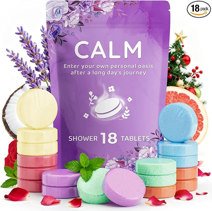 Premium DeckTheHalls 18 Pack Shower Steamers Detailed