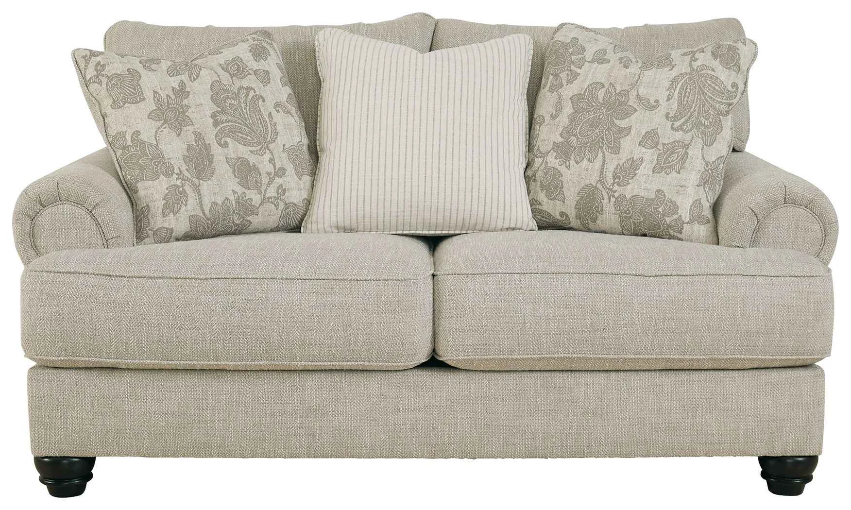 Convenient Asanti - Loveseat - Fog Specialty
