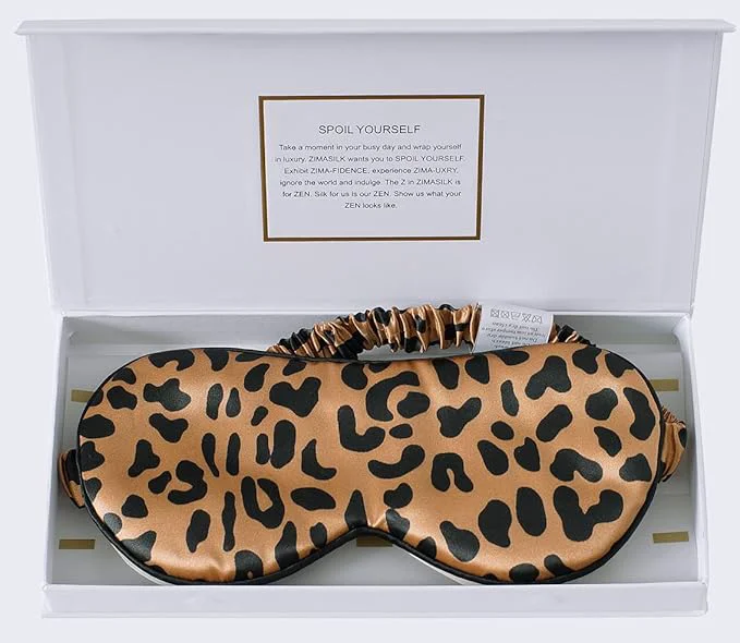 Top-Quality ZIMASILK Adjustable 22 Momme Mulberry Silk Sleep Mask Easy-to-Use