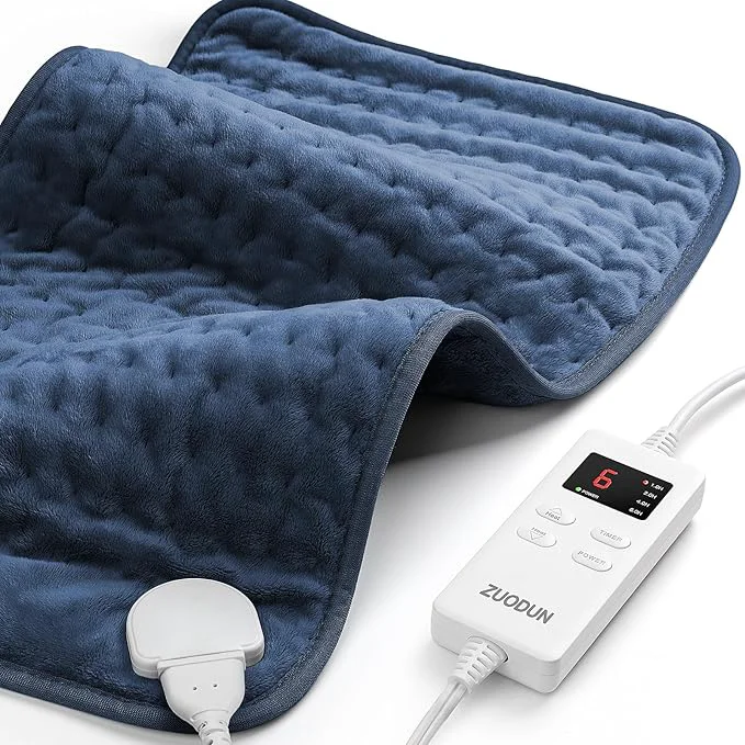 Expertly Made Heating Pad for Back Pain Relief ZUODUN Electric Heating Pads for Cramps Enhanced
