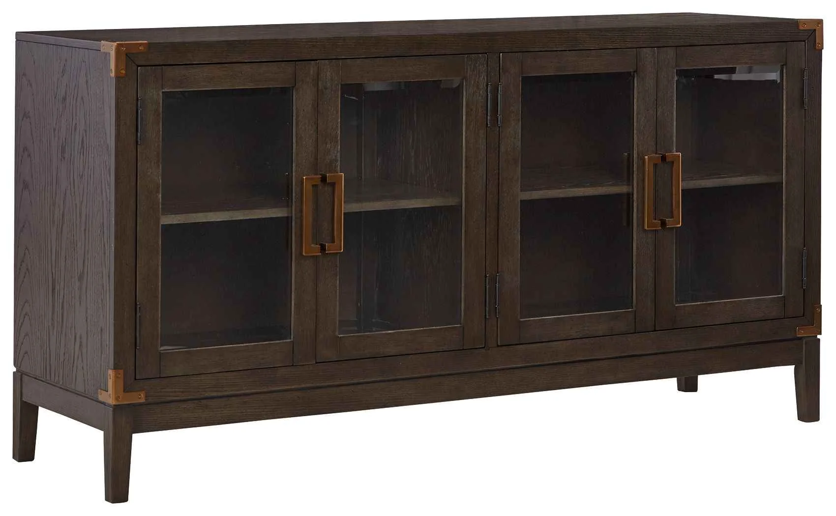 Natural Burkhaus - Dining Room Server - Dark Brown Classic