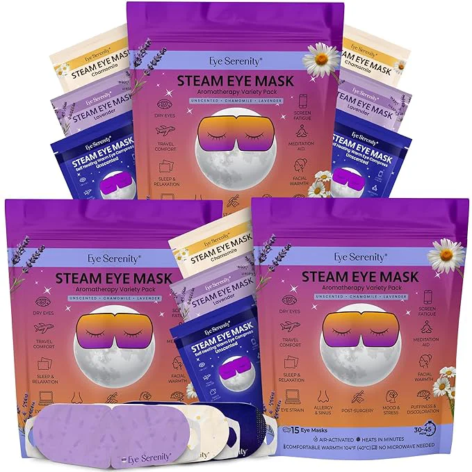 Reliable Steam Eye Mask Heated Eye Mask Self Heating Warm Compress Innovative