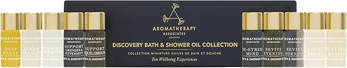 Enhanced Aromatherapy Associates Essential Oil Blends – Luxury Shower and Body Oils Organic