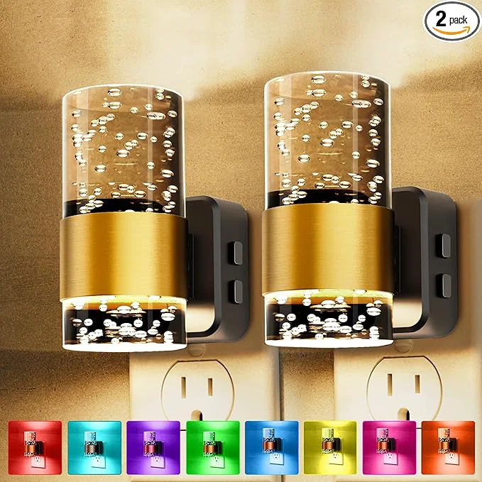 Responsible Night Lights Plug into wall Color Changing Night Light Organic