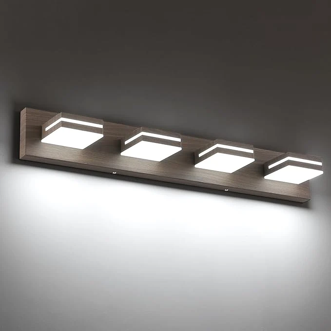 Organic SineRise LED Modern Bathroom Vanity Light Fixtures Clean