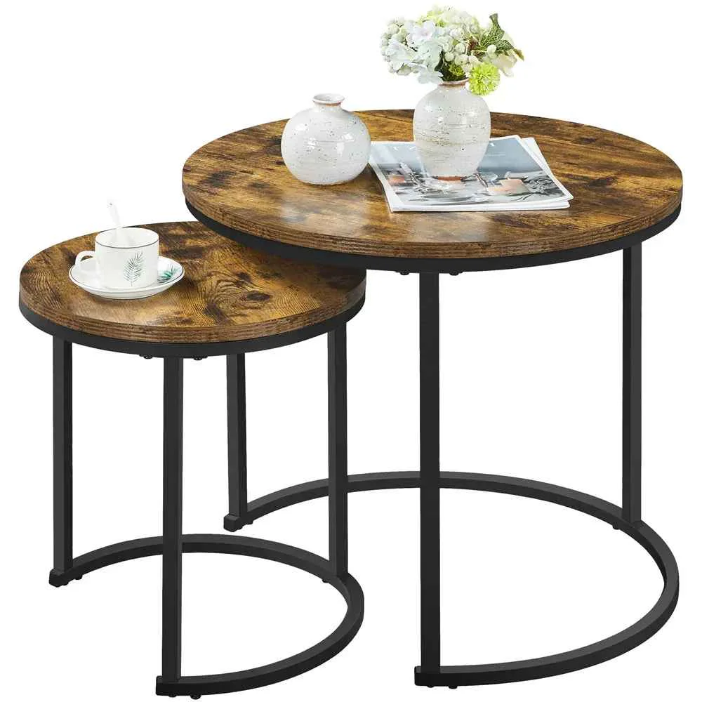 Proven Side Table - Rustic Wooden Brown Fine Crafted