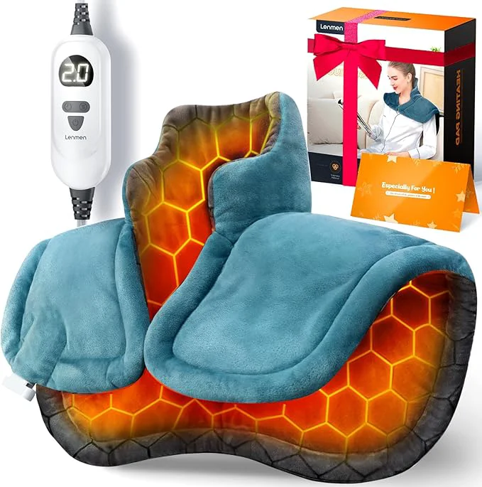 Casual Graphene-Infused Heating Pad 3X Deeper Pain Relief Weighted Instant Heating Original