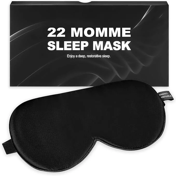 Secure Silk Sleep Mask 22 Momme Mulberry Sleep Eye Mask User-Friendly