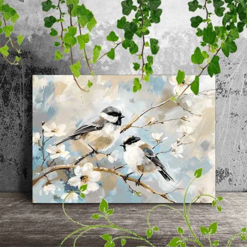 Fine Crafted Canvas Painting - Nature Wooden Fine