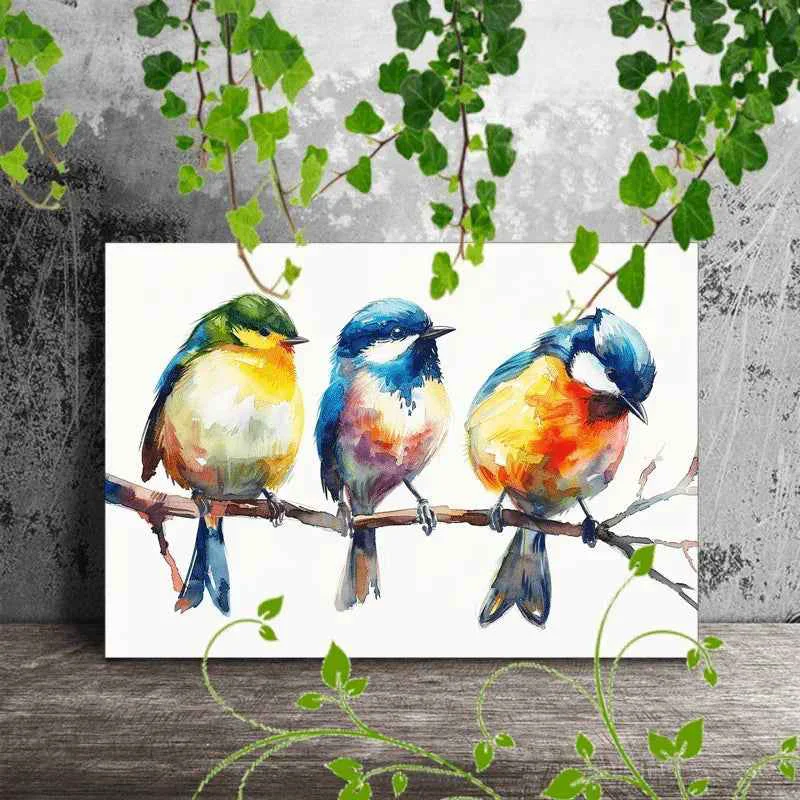 Excellent Canvas Painting - Colorful Wooden Trendy