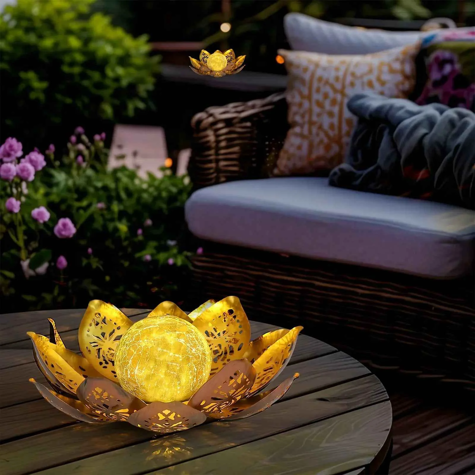 Proven Table Lamp - Solar Iron Uplight Casual